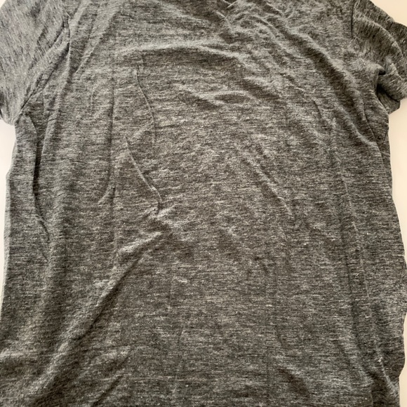 Alexander Wang Linen blend heathered grey Tee - Picture 4 of 4
